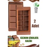 Porsima Mys 30301-1 Çikolata Kabı Dubai Silikon, Çikolata Yapma Kalıbı Bpa Free Pratik Çikolata Kabı 2 Adet