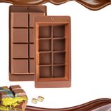 Porsima MYS 30301-1 Çikolata Kabı Dubai Silikon, Çikolata Yapma Kalıbı Bpa Free Pratik Çikolata Kalıbı