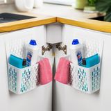 Porsima Org-52 2 Li Asilabilir Mutfak Banyo Dolap Ici Duzenleyici Organizer Deterjanlik - Beyaz