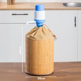 Porsima PBT-592 Bambu Damacana Kılıfı Kumaş Korumalı Ipli Hasır Kılıf 35*42CM 19LT - 19 lt