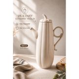 Porsima Pumpkin Porselen 1000 ml Çok Amaçlı Yağlık Sirkelik Yağdanlık
