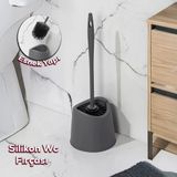 Porsima Sb-776 Silikon Wc Tuvalet Banyo Fırçası Klozet Fırçası An