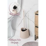 Porsima Sb-776 Silikon Wc Tuvalet Banyo Fırçası Klozet Fırçası Kr