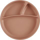 Porsiyon Vakumlu Mama Tabağı Woody Brown (2 Adet)