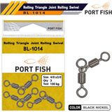 Port Fish BL-1014 Ikili Parakete Fırdöndü (4/0 - 3/0) - Seçeneği: 3/0-2/0