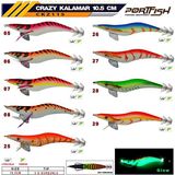 Port Fish Crazy Kalamar Zokası 3 gr Kurşunlu 10,5 cm - #08