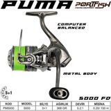 Port Fish Portfish Puma 5000 Olta Makinası - Siyah - Gümüş