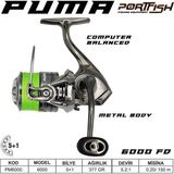Port Fish Portfish Puma 6000 Olta Makinası - Siyah - Gümüş