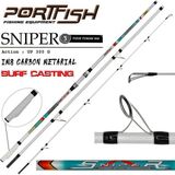 Port Fish Portfish Sniper 425CM 300GR Atrlı 3 Parça Surf Olta Kamışı