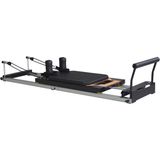Port Pilates Alüminyum Folding Reformer Pilates Aleti - Siyah - Standart