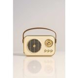 Portable M4 retro Retro Bluetooth Hoparlör - Radyo Görünümlü Taşınabilir Speaker M4 Yüksek Ses Kaliteli Ses Bombası