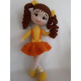 Portakal Çiçeği Bebek Amigurumi Organik Oyuncak