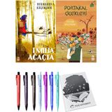 Portakal Çiçekleri ve Emilia Ağaçta 2'li Set - Kalem