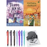 Portakal Çiçekleri ve Filippo, Ben ve Kiraz Ağacı 2'li Set - Kalem