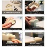 Portakal Safety Kauçuk Köşe Koruyucu-KAHVERENGİ (4 ADET)