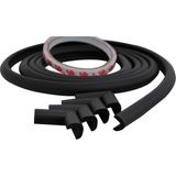 Portakal Safety Kauçuk Mini Kenar + Mini Köşe Koruyucu Seti-SİYAH - Siyah