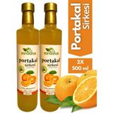 Portakal Sirkesi 500 ml 2'li Paket - Organik Doğal Fermente