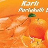 Portakal Suyu Şurubu Buzlu Şerbetliklerde Kullanım İçin