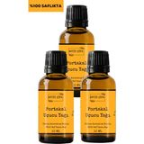 Portakal Yağı - 3X10 ml (%100 Saf Seyreltilmemiş Portakal Uçucu Yağı) - 100 ml