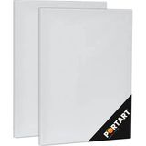 Portart Tuval 35X50 cm 2'li Paket - Çok Renkli