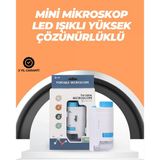 Portatif El Mikroskop – Led Işıklı, Aynı Anda Net Odaklama Mir71015049