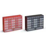 Portbag Ph02 Hobby Çekmece Seti Kırmızı - 8691311000111