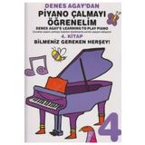 Porte Müzik Eğitim Merkezi Denes Agay'Dan Piyano Çalmayı Öğrenelim 4. Kitap - - Denes Agay Kitabı