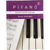 Porte Müzik Eğitim Yayınları Elena Yıkılmaz Repertuar Kitabı 2 Nota Kağıdı Hediyeli