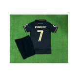 Portekiz 2026 Dünya Kupası Cristiano Ronaldo Çocuk Forması Black Çok Renkli