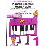 Portemem Müzik Eğitim Malzemeleri Denes Agay ' dan Piyano Çalmayı Öğrenelim 1. Kitap