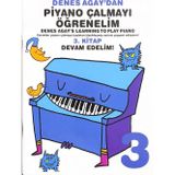 Portemem Müzik Eğitim Malzemeleri Denes Agay ' dan Piyano Çalmayı Öğrenelim 3. Kitap