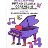 Portemem Müzik Eğitim Malzemeleri Denes Agay ' dan Piyano Çalmayı Öğrenelim 4. Kitap