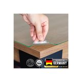 PORTEXSA 2mm Cam Görünümlü - Alman Üretimi Şeffaf Pvc Masa Örtüsü – Kokusuz - Gıda Temasına Uygun