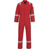 Portwest FR50 - Yanmaz Alev Almaz Anti-Statik Tulum 350G - Kırmızı