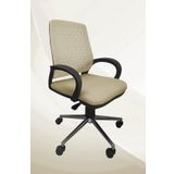 Porziyon Comfy Calisma Sandalyesi Ofis Koltugu Krom Ayakli