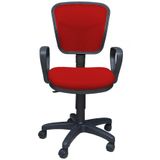 Porziyon Depar Ofis Büro Öğrenci Çalışma Koltuğu - Kırmızı