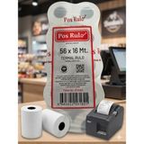 Pos Rulo Termal Pos Rulosu 56X16 300 Adet - Beyaz