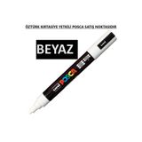 POSCA Beyaz Marker Kalem Pc-5m (1.8-2.5 mm)