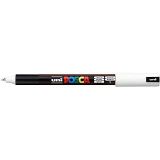 Posca Pc-1Mr Uni Beyaz Boya Marker Kalemler İnce 0,7 Mm Kalibre Uç Ucu Her Yüzeye Yazılır Kumaş Cam Taş Metal Ahşap Plastik