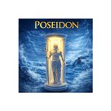 Poseidon Heykel Lamba LED Gece Lambası Antik Yunan Tanrısı Dekoratif Masa Lambası