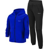 Poseidon Storm Erkek Çocuk Mavi Günlük Sporcu Eşofman Takımı 104CM-176CM Fermuarlı - 6 - 7 Yaş