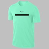Poseidon Storm Yeni Seri Büyük Beden Erkek Su Yeşili Dri-Fit Kumaş Baskısız Yuvarlak Yaka Kısa Kol Tişört (4xl- 10XL) - 8XL