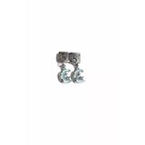 Poseidons Jewellery Ay Ve Yıldız Figürlü Mavi İtalyan Charm – Çelik Bileklik Uyumlu Sallantılı Charm