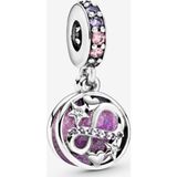 Poseidons Jewellery Işıltılı Sonsuzluk Kalpleri Ve Yıldızları Sallantılı Charm