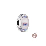 Poseidons Jewellery Kelebek Desenli Murano Cam Charm