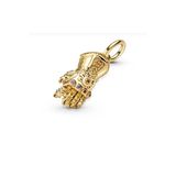 Poseidons Jewellery Marvel The Avengers Infinity Gauntlet Sallantılı Charm 925 Ayar Gümüş