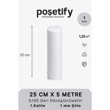 POŞETİFY 25CMX5METRE Rulo Şilte | Taşınma Tabak Arası Cam Bardak Sarma | Koruyucu Ambalaj Malzemesi | 1MM