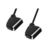 Poşetli 1.2 Metre 7mm Scart Scart Kablo 5042