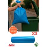 Poshetto Premium Büyük Boy Çöp Poşeti 65x80 cm 3x10 Adet Ev Mutfak Banyo İş Ofis Avantajlı Ekonomik Paket