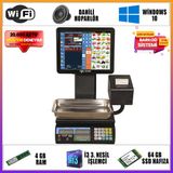 Posstart Pos Terazi Manav Barkod Sistemi / Ekonomik Set - Siyah